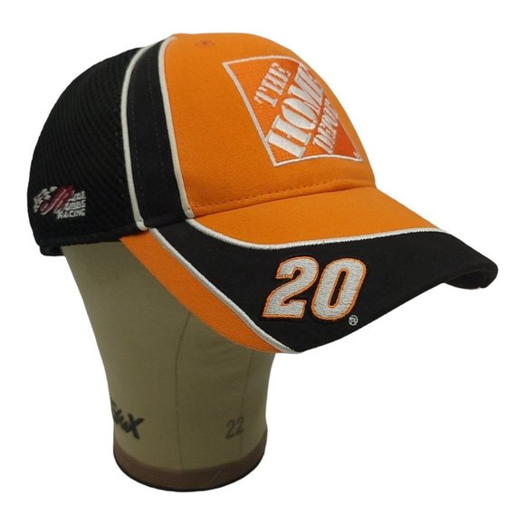 The Home Depot Tony Stewart 20 Cap NASCAR Racing Strapback Hat Gibbs Racing VF - Picture 2 of 14